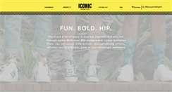 Desktop Screenshot of iconicsocks.com